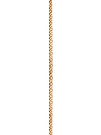 Chaine Trace Chaine en Argent 925/1000 plaqué Or Rose - 80cm 1