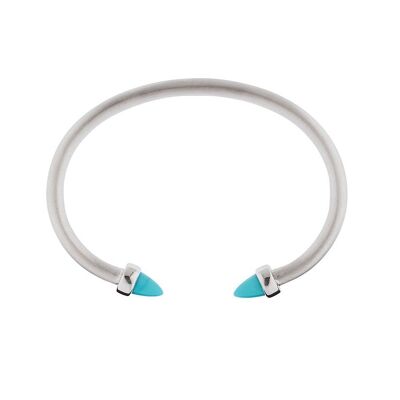 Bracelet Freedom en Argent avec Turquoise