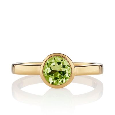 Juliet Gold Ring with Peridot