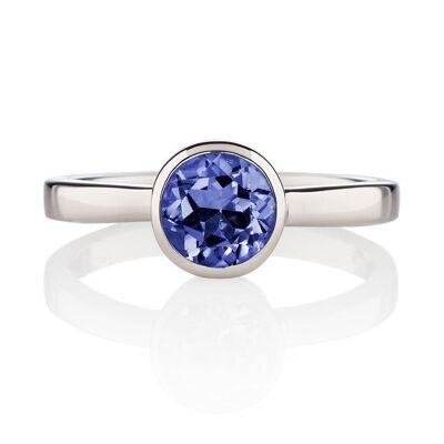 Juliet Silver Ring with Iolite