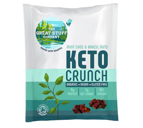 Keto Crunch - Mint Choc & Brazil Nuts (20 Pack)