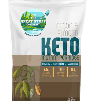 Keto Porridge - Cocoa & Almond (6 x 228g)