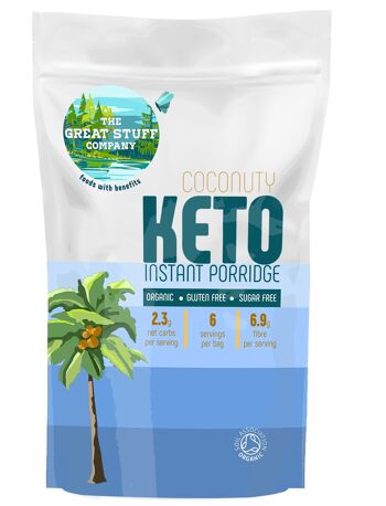 Keto Porridge - Noix de coco, caisse de 6 x 228g