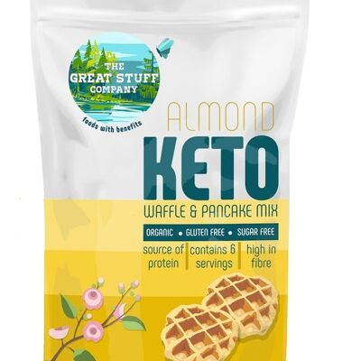 Keto-Waffel- und Pfannkuchen-Mix, Karton mit 8 x 228 g