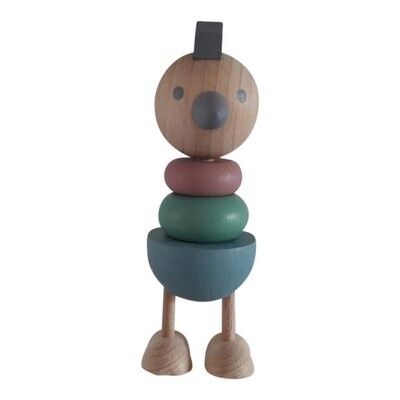 Wooden stacking chicken Nordic