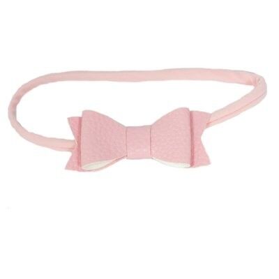 Bandeau cheveux bébé BOW Soft Elas rose