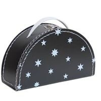 Valise Stars noir/blanc