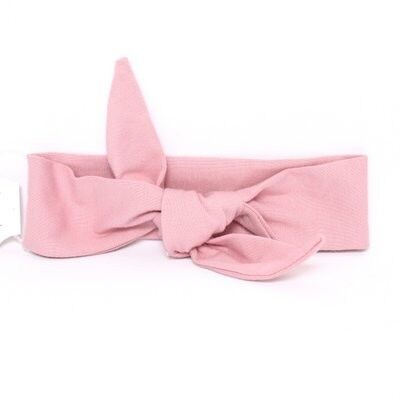 Baby headband TIE BLADE blush