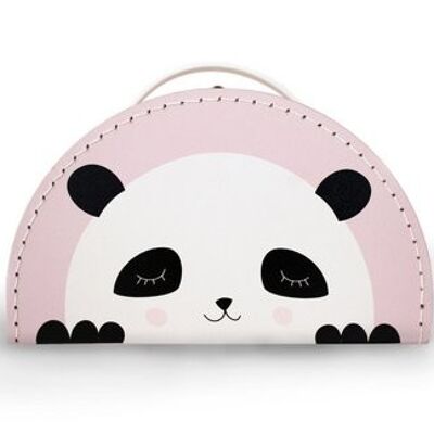 Koffertje Panda roze