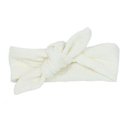 Baby Haarband TIED Cable Vanille