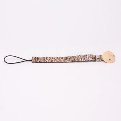 Pacifier ribbon METALLIC copper
