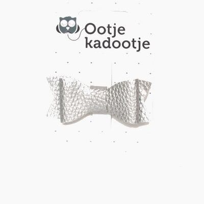 Clip a coccodrillo FIOCCO argento