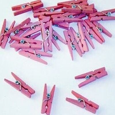 Pink pegs