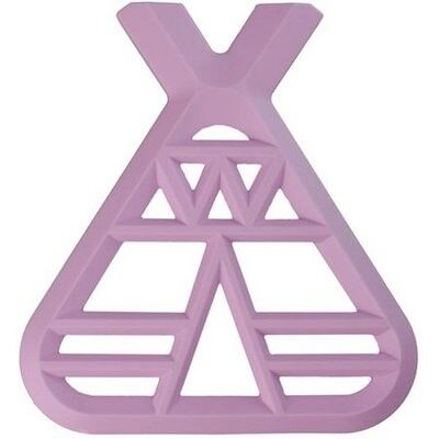 Teething toy Logan & Alice Tipi pink