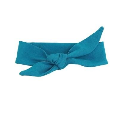Baby Hairband Knotted Oceangreen