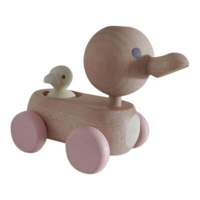 Mama-Ente aus Holz