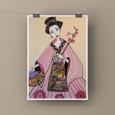 Tableau de KIKOYO (taille 70x50)