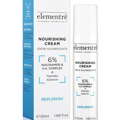 Crème Nourrissante - 6% Niacinamide & Acide Hyaluronique