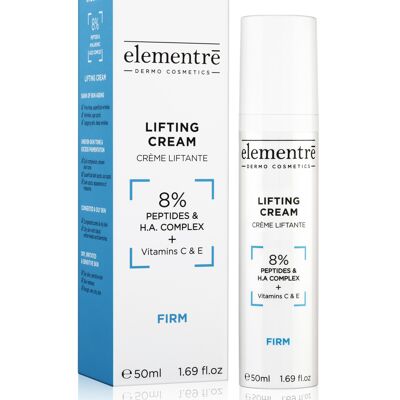 Crème Liftante - 8% Peptides & Acide Hyaluronique