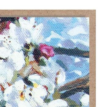 Fleurs de printemps - Carte de voeux, gamme « The Flower Gallery », Paper Shed Design, Art Card, Original Painting by Dan O'Brien, Blank inside 4