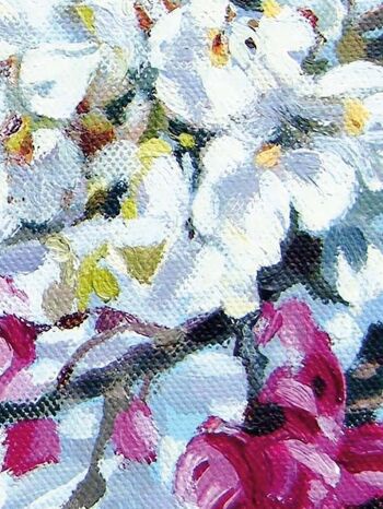 Fleurs de printemps - Carte de voeux, gamme « The Flower Gallery », Paper Shed Design, Art Card, Original Painting by Dan O'Brien, Blank inside 7