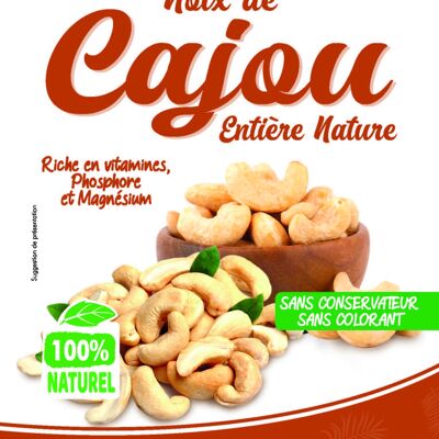 Plain cashew nuts (100g)