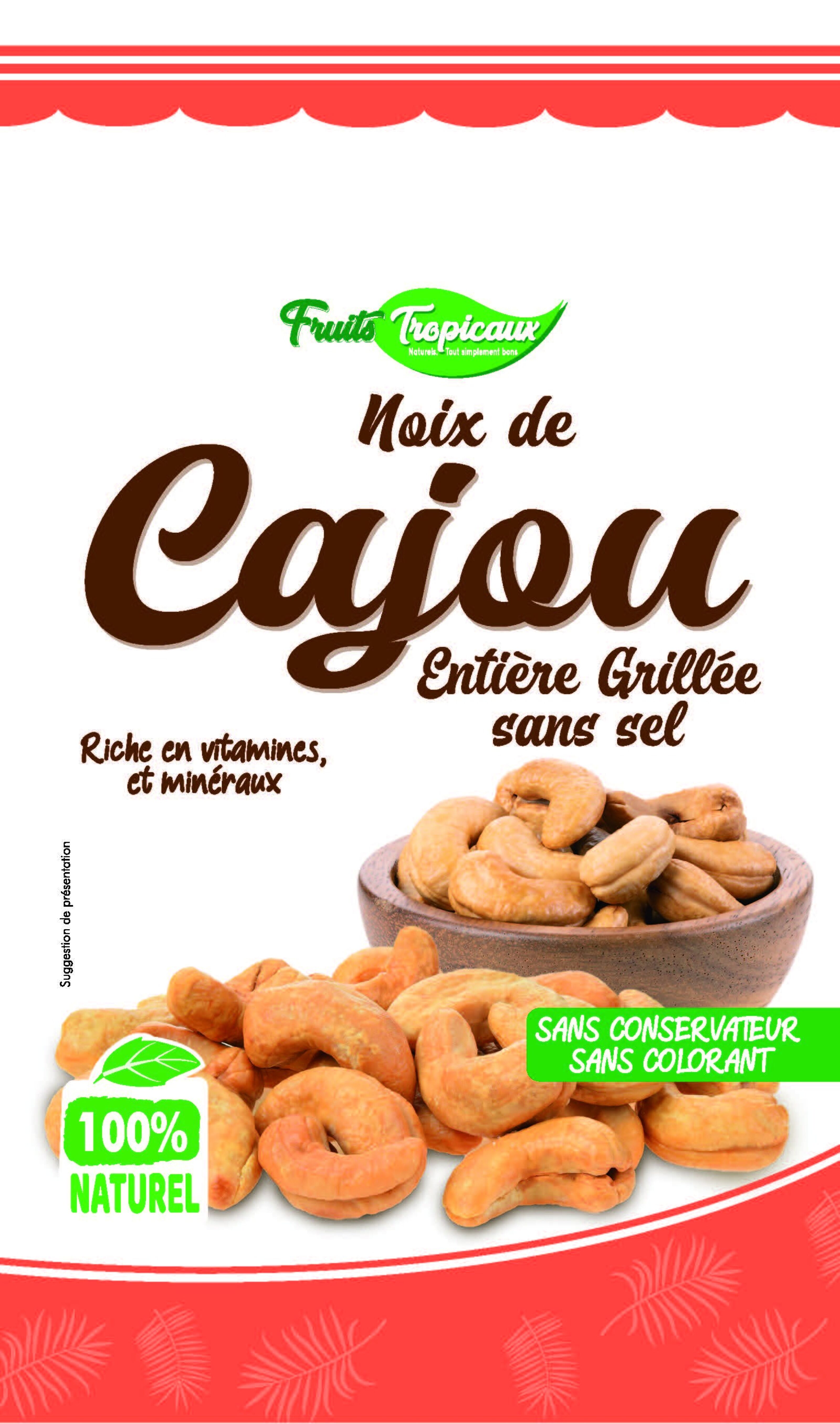 Buy wholesale Roasted cashew nuts without salt (100g)