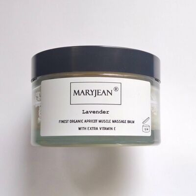 Organic Apricot Muscle Massage Lavender Balm With Extra Vitamin E