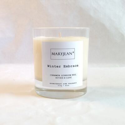 Natural Home Seasons Winter Fragrance Hand Poured Large Luxury Soy Candle