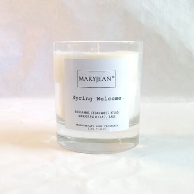Natural Home Seasons Spring Fragrance Hand Poured Large Luxury Soy Candle