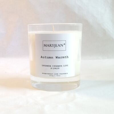 Natural Home Seasons Autumn Fragrance Hand Poured Large Luxury Soy Candle