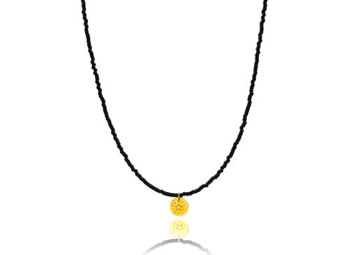 Black ‘Little Star’ Charm Necklace