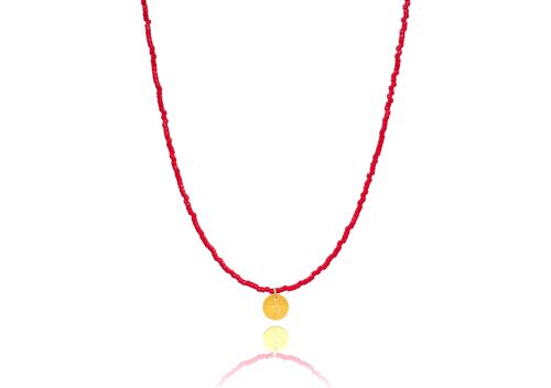 Red ‘Little Star’ Charm Necklace