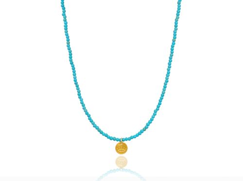 Turquoise 'Lucky Eye' Necklace