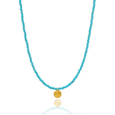 Turquoise 'Lucky Eye' Necklace