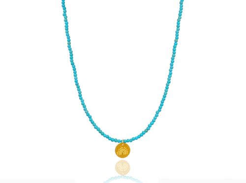 Turquoise 'Rainbow' Necklace