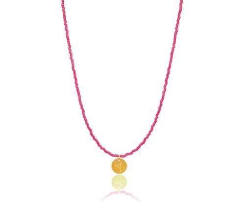 Fuchsia 'Cocktail' Necklace