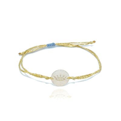 Bracciale in argento 'Lucky Eye'