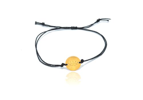 Black 'Lucky eye' Bracelet