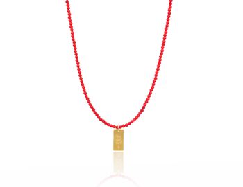 Collier corail 'You Got This'