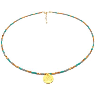 Collier Miyuki Rainbow 'Ola kala tha pane' - Multi