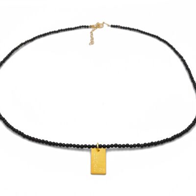 Black Onyx 'Hero 21' Necklace