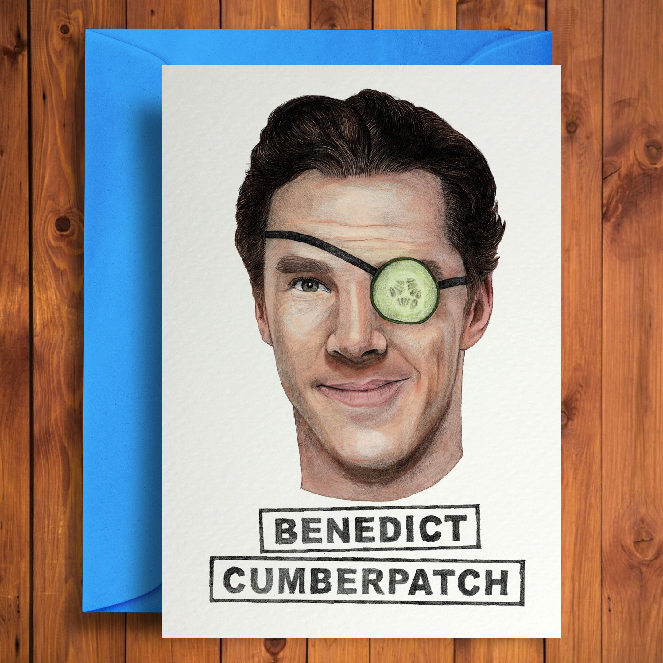 Benedict Cumberpatch - Divertente biglietto di auguri di compleanno