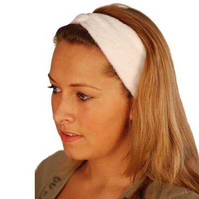 Cosmetic headband, cotton stretch