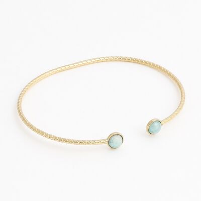 Amazonite Bhakti bangle