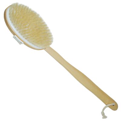 Brosse de bain en bois