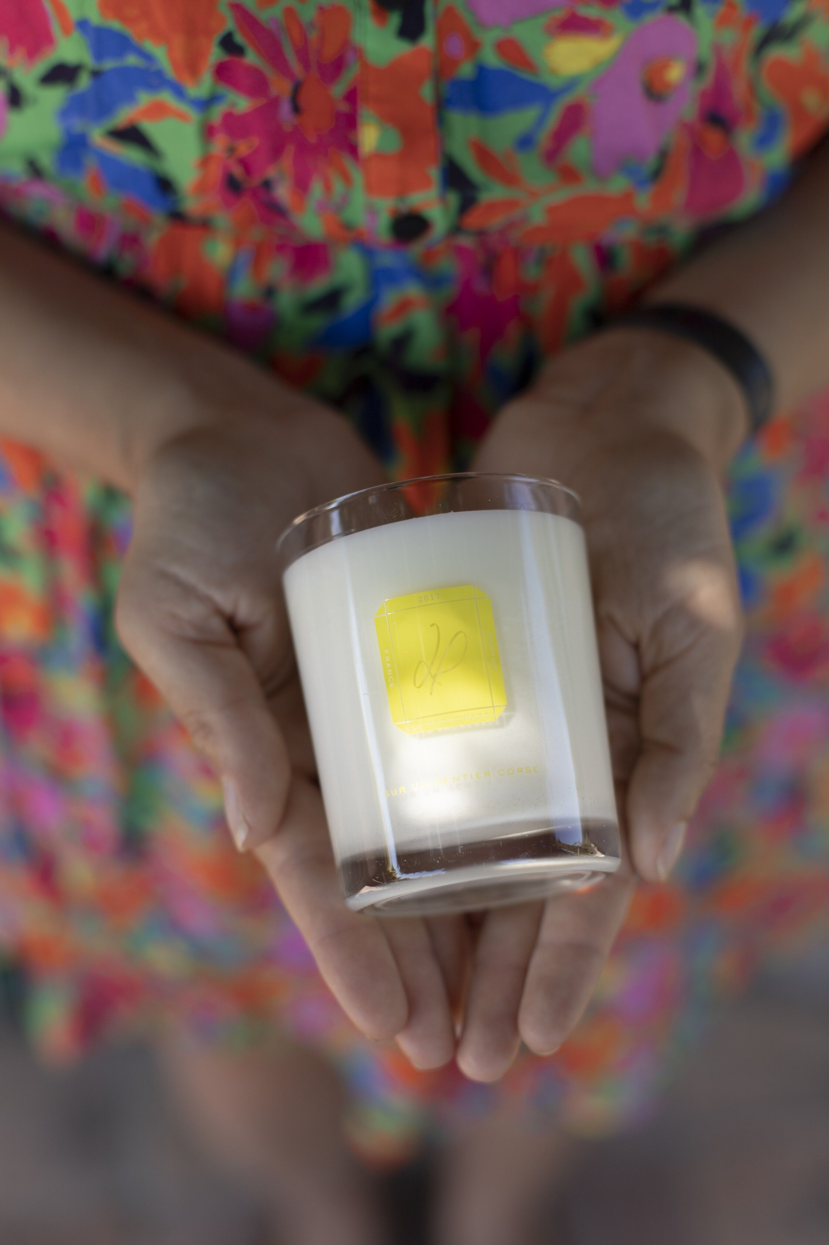 Scented candle - On a Corsican path (100% vegetable wax) - 180g