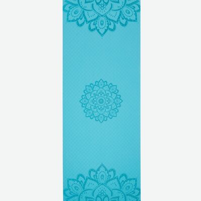 FLOW MAT - 6mm Mandala Aqua