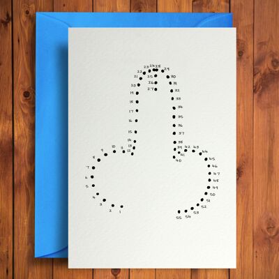 Dot cock - Funny Birthday Card