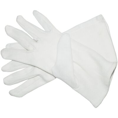 Cotton glove size L